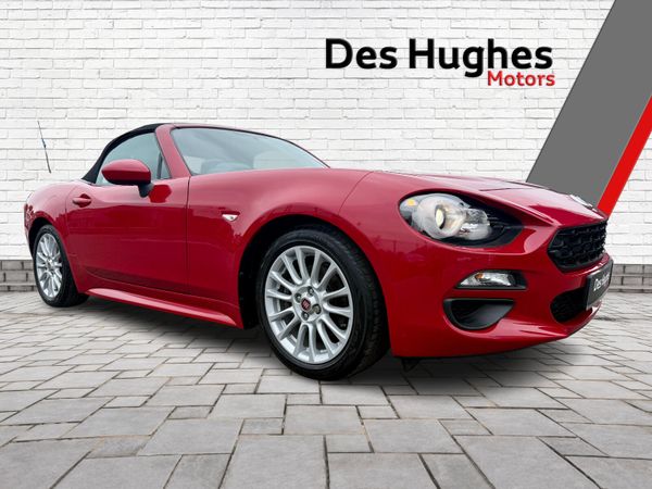 Fiat 124 Spider Coupe, Petrol, 2018, Red