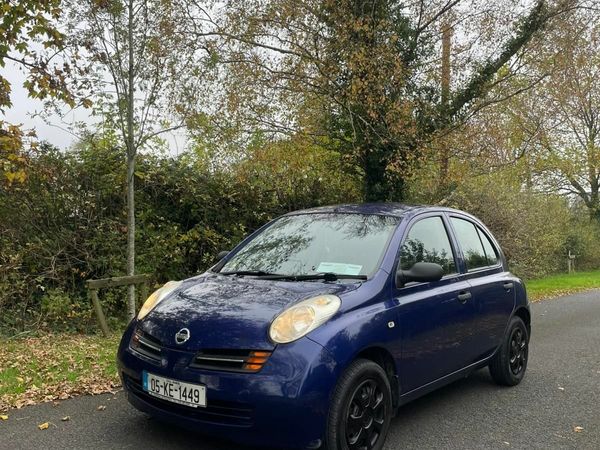 Nissan Micra Hatchback, Petrol, 2005, Blue