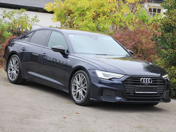 Audi A6 Saloon, Diesel, 2022, Blue