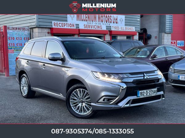 Mitsubishi Outlander Estate, Petrol Plug-in Hybrid, 2018, Grey