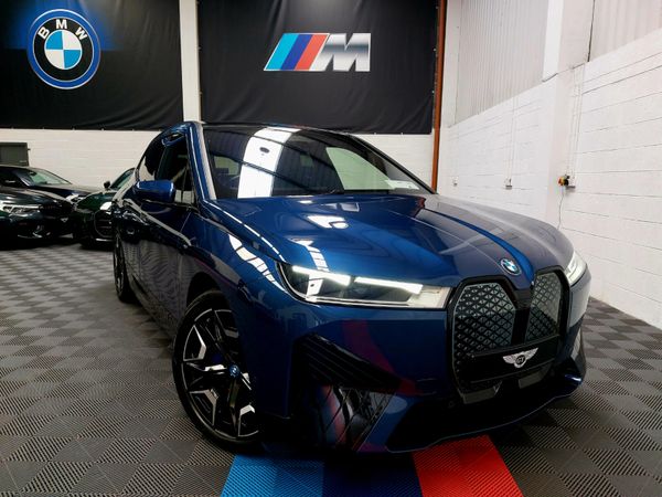 BMW iX SUV, Electric, 2023, Blue
