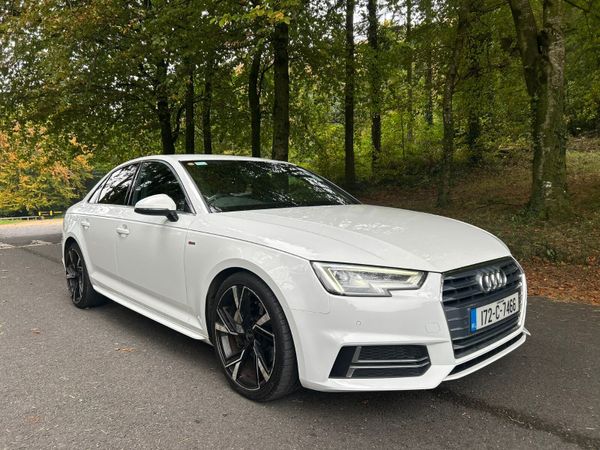 Audi A4 Saloon, Diesel, 2017, White