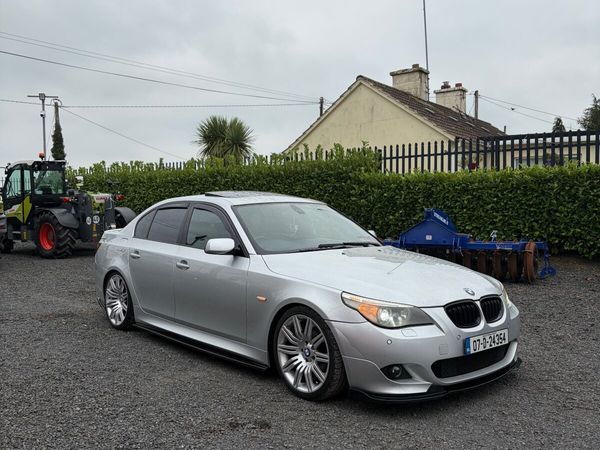 BMW 5-Series Saloon, Diesel, 2007, Silver