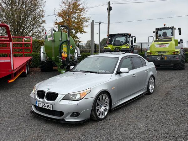 BMW 5-Series Saloon, Diesel, 2007, Silver
