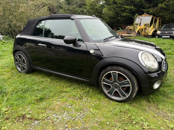 Mini Cooper Convertible, Petrol, 2009, Black