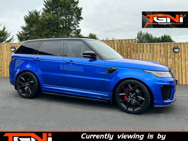 Land Rover Range Rover Sport SUV, Petrol, 2019, Blue