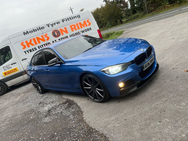 BMW 3-Series Saloon, Diesel, 2012, Blue
