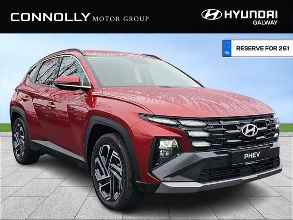 Hyundai Tucson SUV, Petrol Plug-in Hybrid, 2026, Red