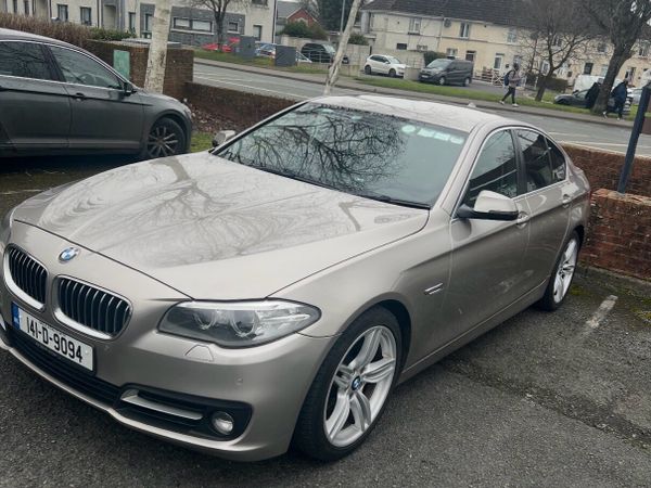 BMW 5-Series Saloon, Diesel, 2014, Silver
