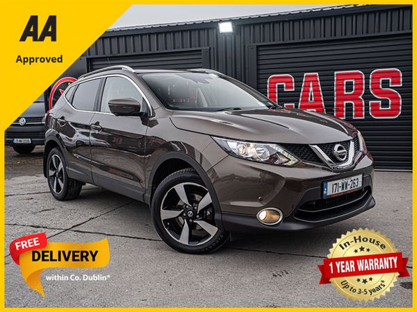 Nissan Qashqai SUV, Diesel, 2017, Brown