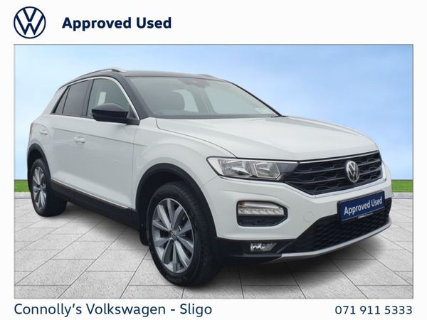 Volkswagen T-Roc SUV, Petrol, 2019, White