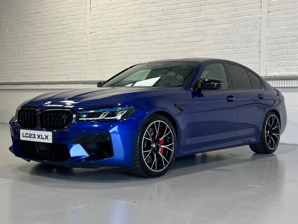 BMW M5 Saloon, Petrol, 2023, Blue