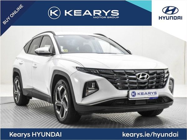 Hyundai Tucson SUV, Petrol Hybrid, 2023, White