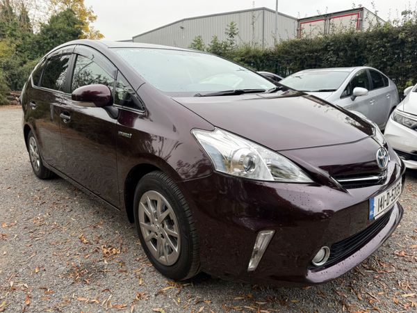 Toyota Prius MPV, Petrol Hybrid, 2014, Yellow