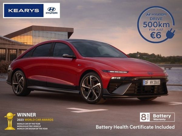 Hyundai IONIQ 6 Saloon, Electric, 2026, Red