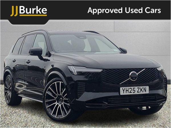 Volvo XC90 Estate, Petrol Plug-in Hybrid, 2025, Black