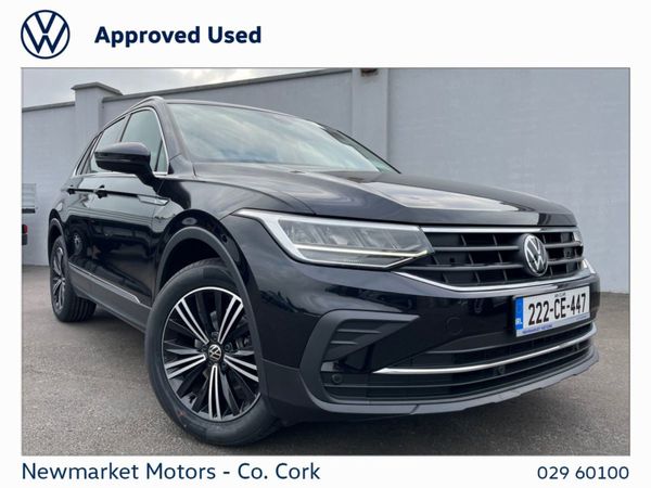 Volkswagen Tiguan SUV, Diesel, 2022, Black