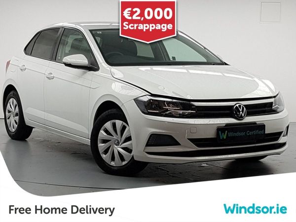 Volkswagen Polo Hatchback, Petrol, 2021, White