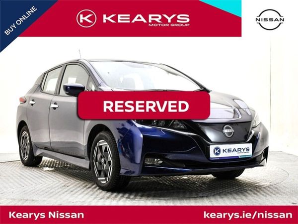 Nissan Leaf Hatchback, Electric, 2022, Blue