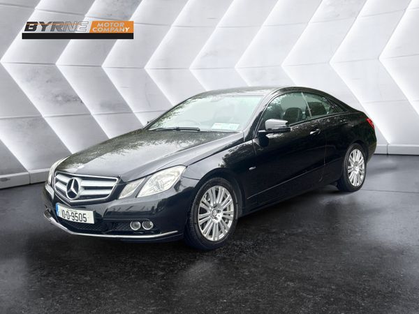 Mercedes-Benz E-Class Coupe, Diesel, 2010, Black