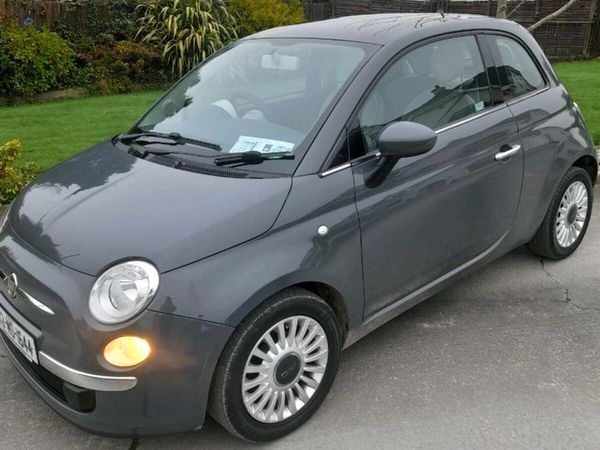 Fiat 500 Hatchback, Petrol, 2013, Grey