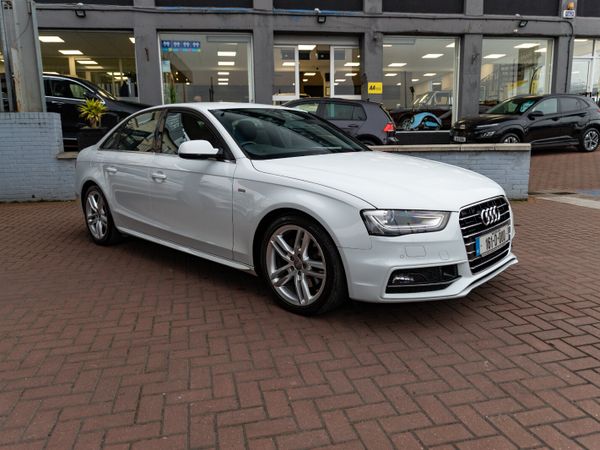 Audi A4 Saloon, Petrol, 2016, White