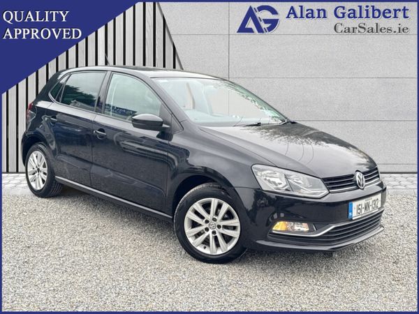 Volkswagen Polo Hatchback, Diesel, 2015, Black