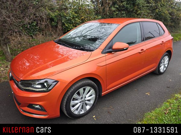 Volkswagen Polo Hatchback, Petrol, 2018, Orange