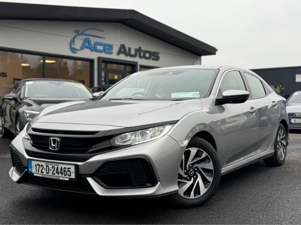 Honda Civic Hatchback, Petrol, 2017, Silver