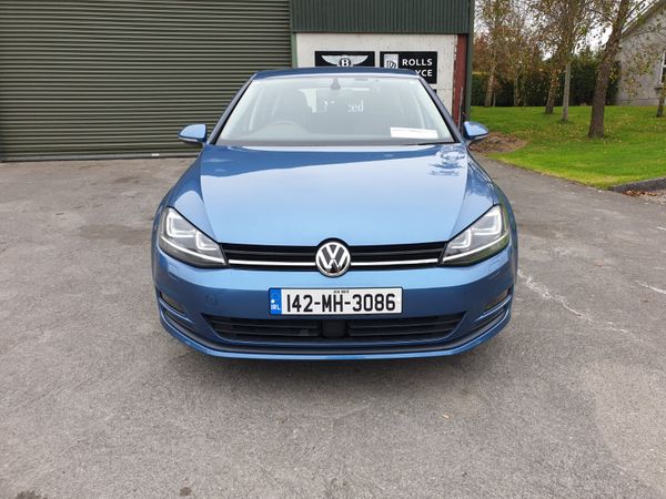 Volkswagen Golf Hatchback, Petrol, 2014, Blue