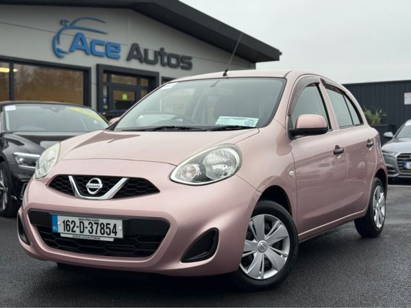 Nissan Micra Hatchback, Petrol, 2016, Pink