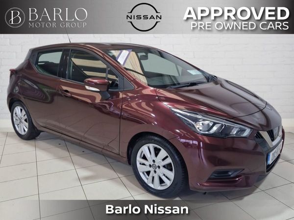 Nissan Micra Hatchback, Petrol, 2020, Red
