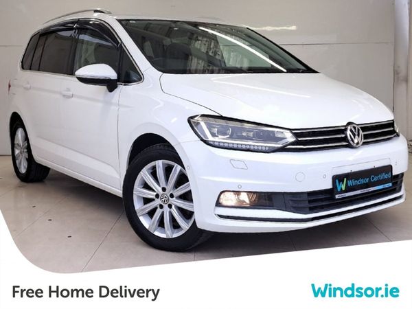 Volkswagen Touran Estate, Petrol, 2019, White