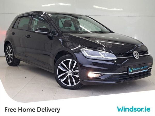 Volkswagen Golf Hatchback, Petrol, 2019, Black