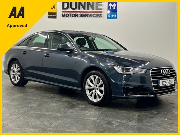 Audi A6 Saloon, Diesel, 2016, Blue