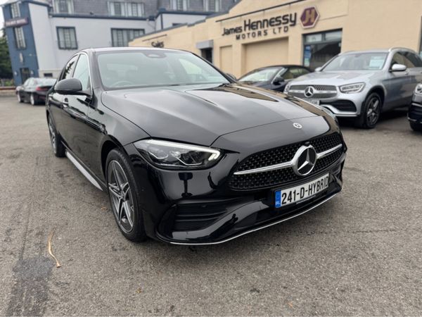 Mercedes-Benz C-Class Saloon, Petrol Hybrid, 2024, Black