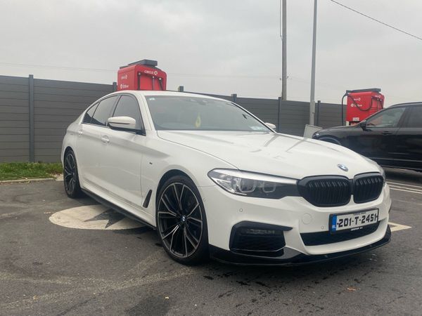 BMW 5-Series Saloon, Diesel, 2020, White
