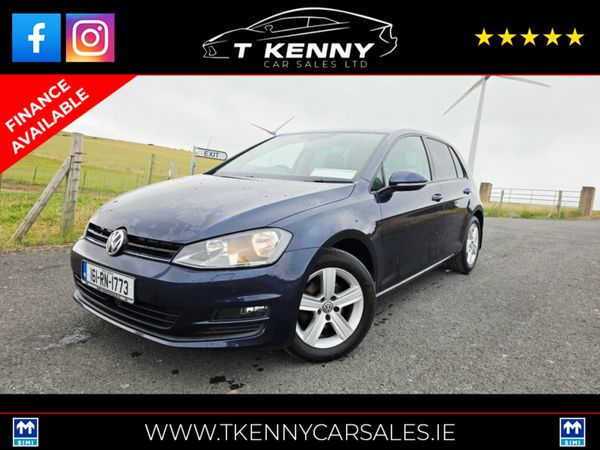 Volkswagen Golf Hatchback, Diesel, 2016, Blue