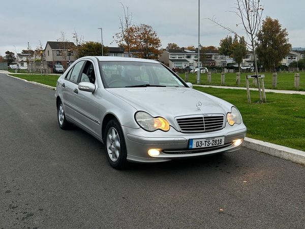 Mercedes-Benz C-Class Saloon, Petrol, 2003, Silver