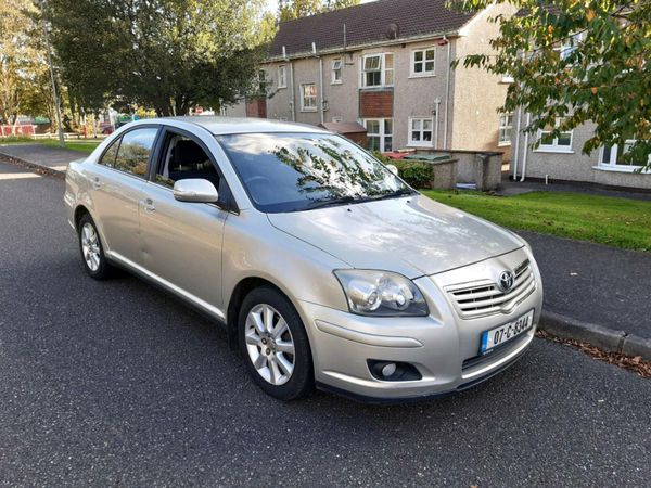 Toyota Avensis Saloon, Petrol, 2007, Silver