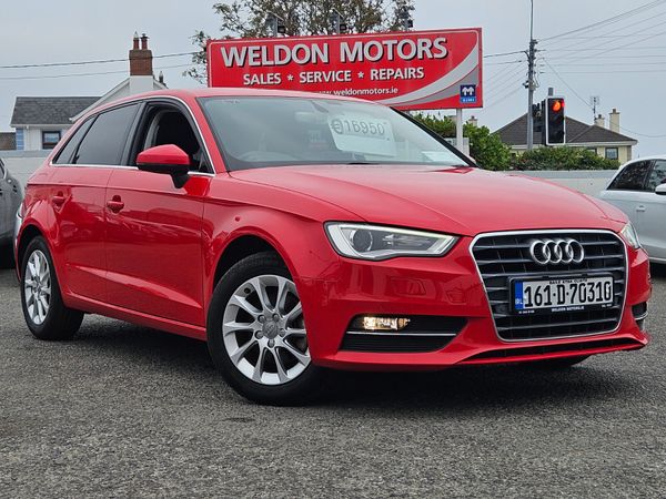 Audi A3 Hatchback, Petrol, 2016, Red
