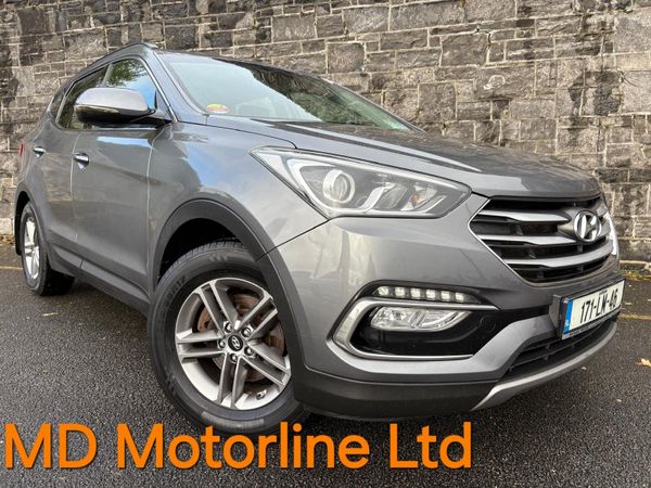 Hyundai Santa Fe SUV, Diesel, 2017, Grey