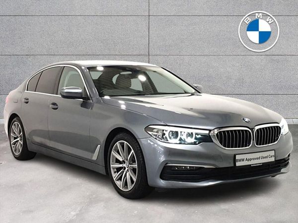BMW 5-Series Saloon, Diesel, 2019, Blue