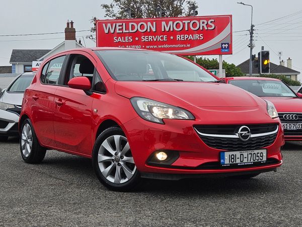 Opel Corsa Hatchback, Petrol, 2018, Red