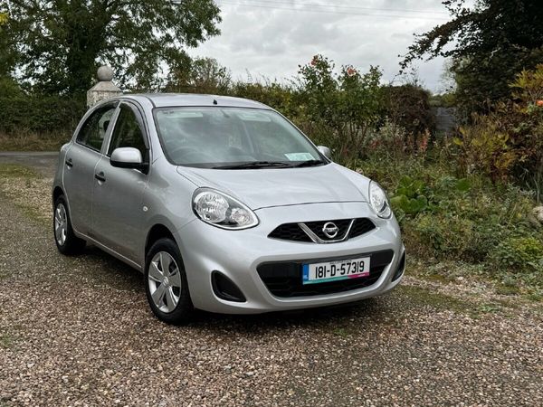Nissan March Hatchback, Petrol, 2018, Silver