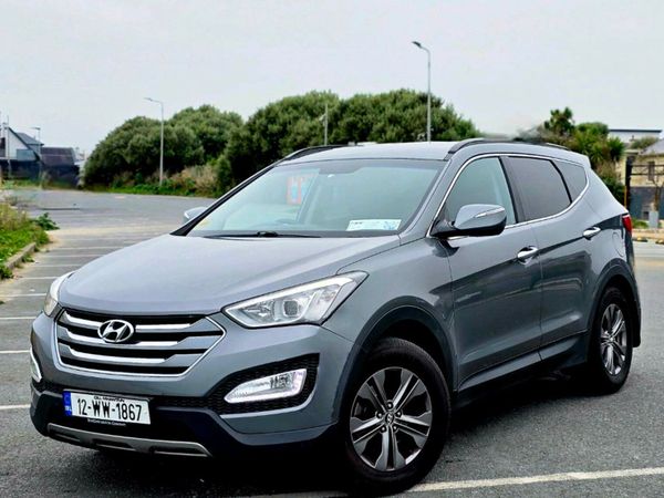 Hyundai Santa Fe SUV, Diesel, 2012, Silver