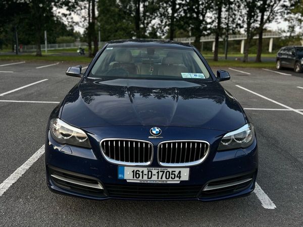 BMW 5-Series Saloon, Diesel, 2016, Blue