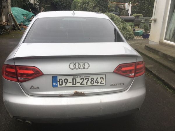 Audi A4 Saloon, Diesel, 2009, Silver