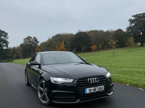 Audi A6 Saloon, Diesel, 2016, Black