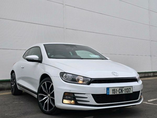 Volkswagen Scirocco Coupe, Diesel, 2015, White